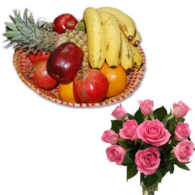 "Fruits N Flowers Combo - MD04 - Click here to View more details about this Product